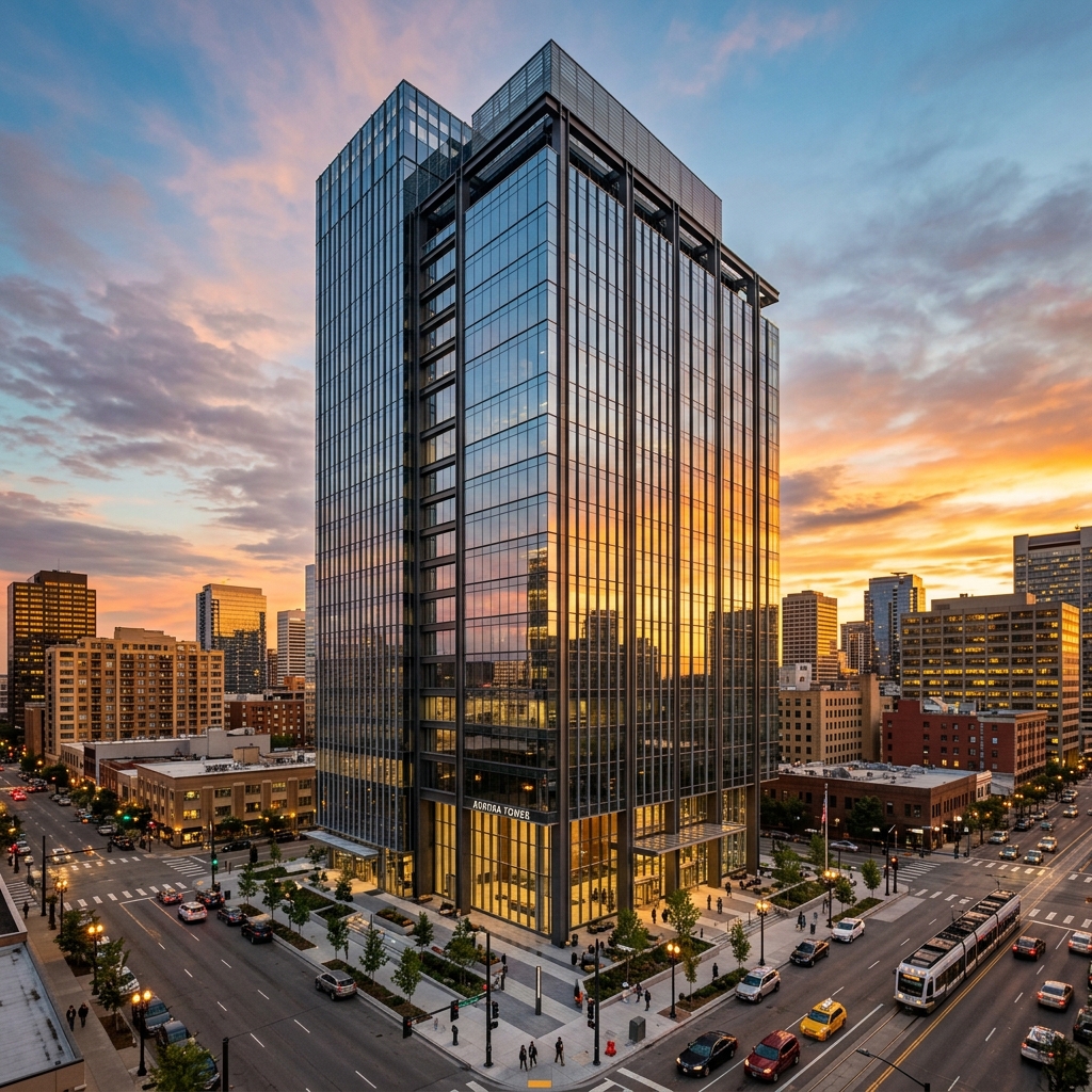 واجهة برج ركائز للأعمال