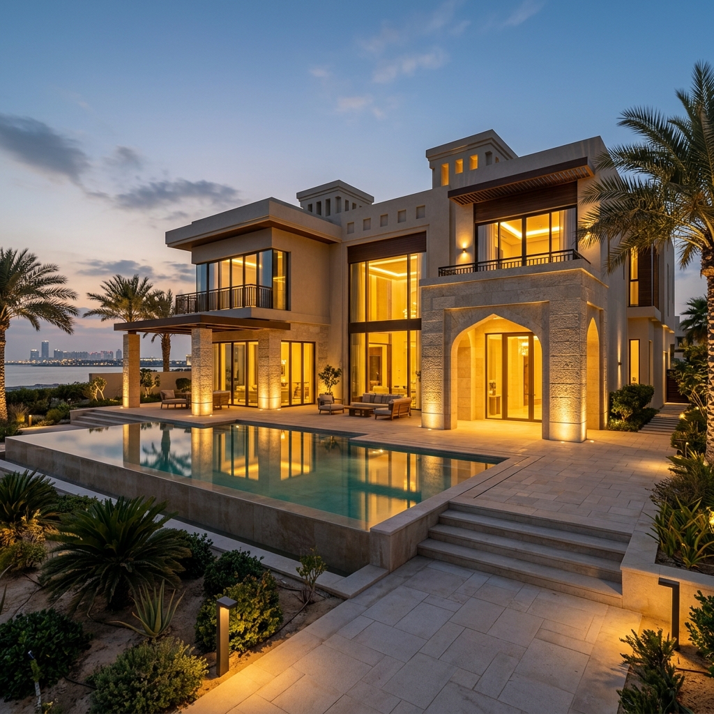 ترميم قصر النخيل الفاخر